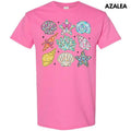 Ditzy Seashell Collage Gildan Short Sleeve 'NLB' - Adult & Kids T-Shirts, Sweatshirts & Hoodies apparel design preview 1