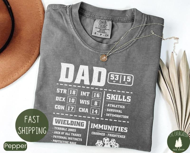 Dnd Dad Block Dungeons Dragons DM Funny Nerdy - Adult & Kids T-Shirts, Sweatshirts & Hoodies apparel design preview 1
