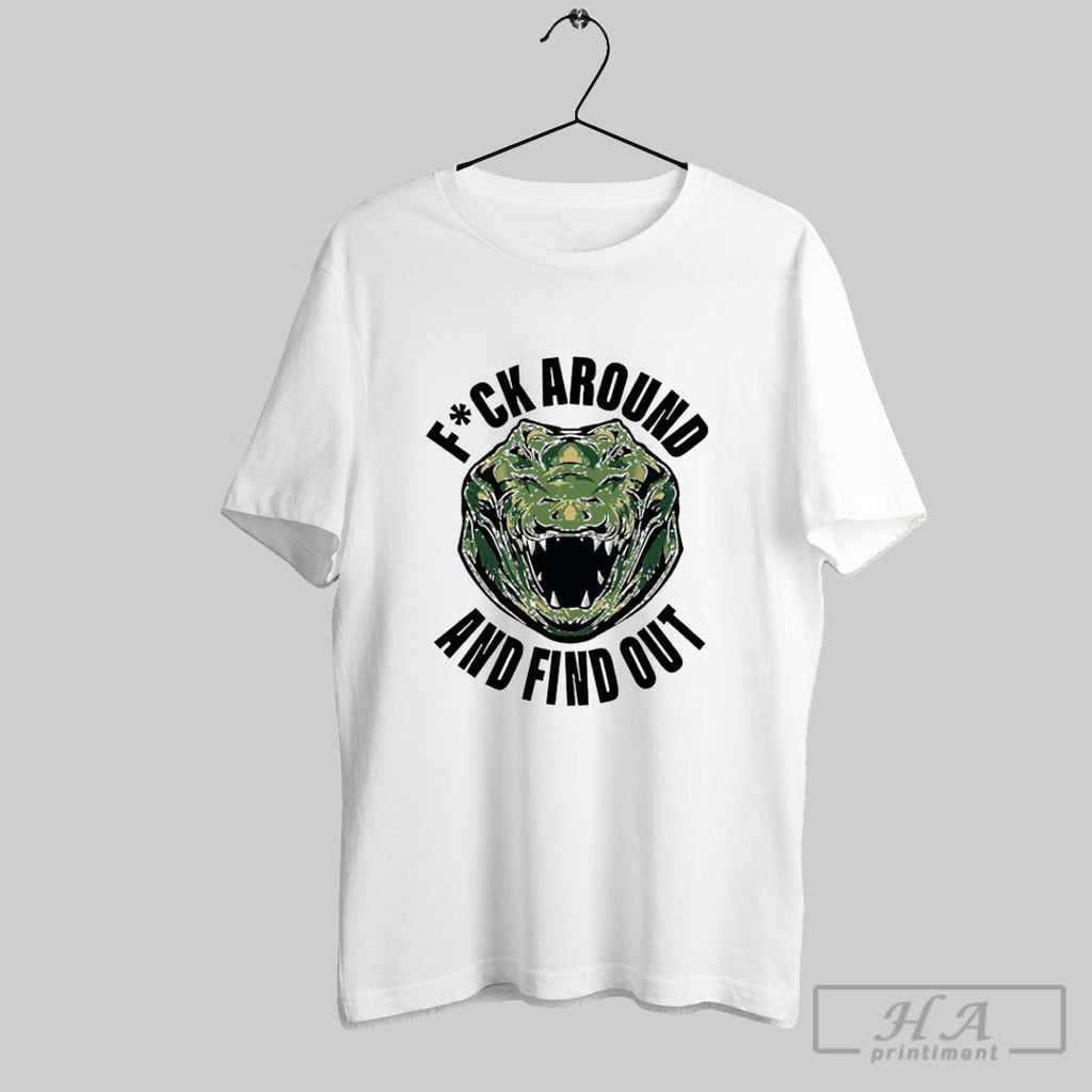 Do It With Dan Fuck Around And Find Out Crocodile - Adult & Kids T-Shirts, Sweatshirts & Hoodies apparel design preview 1