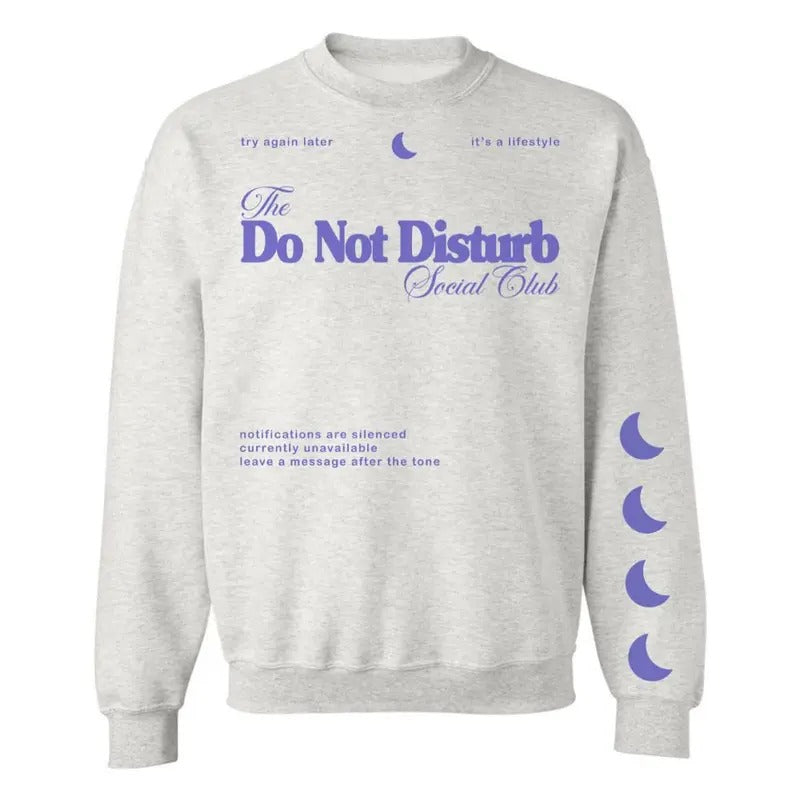 'Do Not Disturb Social Club' - Adult & Kids T-Shirts, Sweatshirts & Hoodies apparel design preview 1