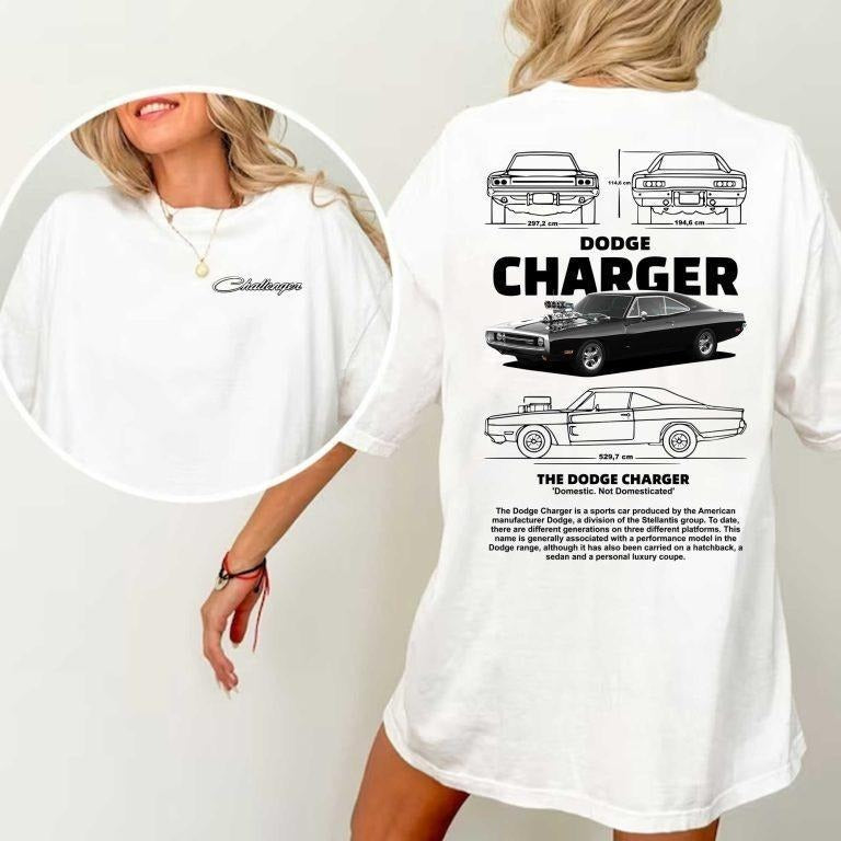 Dodge Charge Car Enthusiasts - Adult & Kids T-Shirts, Sweatshirts & Hoodies apparel design preview 1