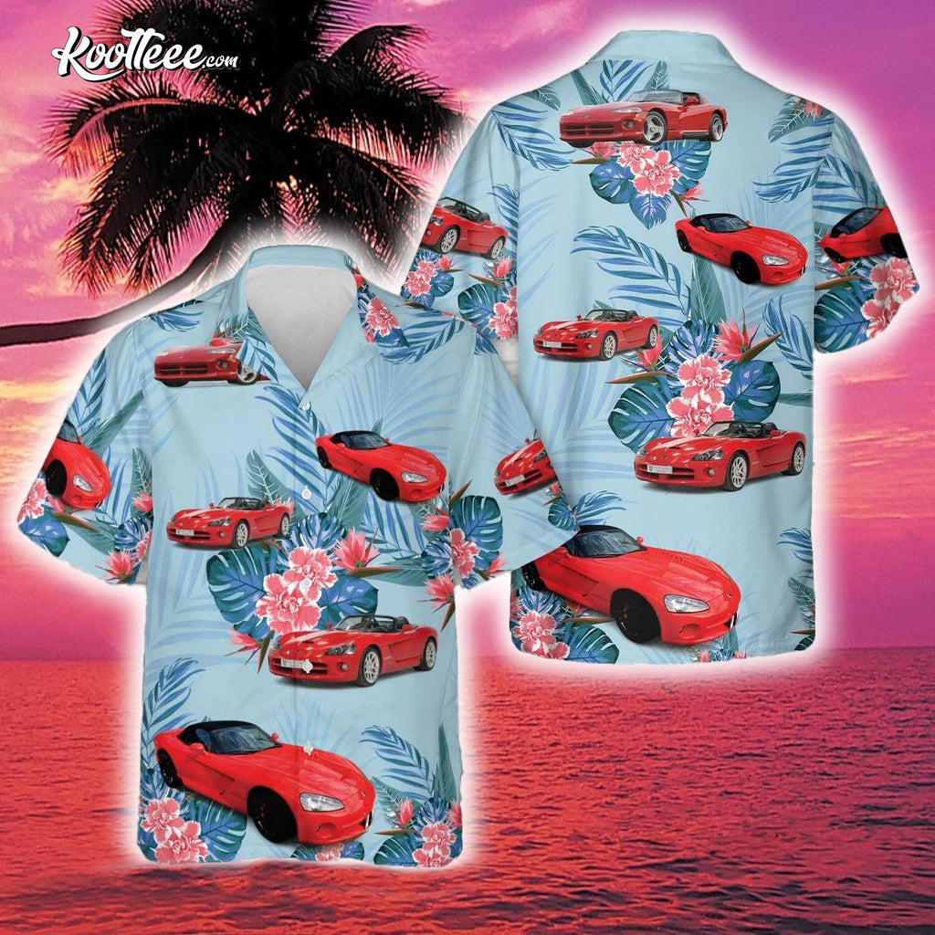 Dodge Viper Hawaiian - Adult & Kids T-Shirts, Sweatshirts & Hoodies apparel design preview 1