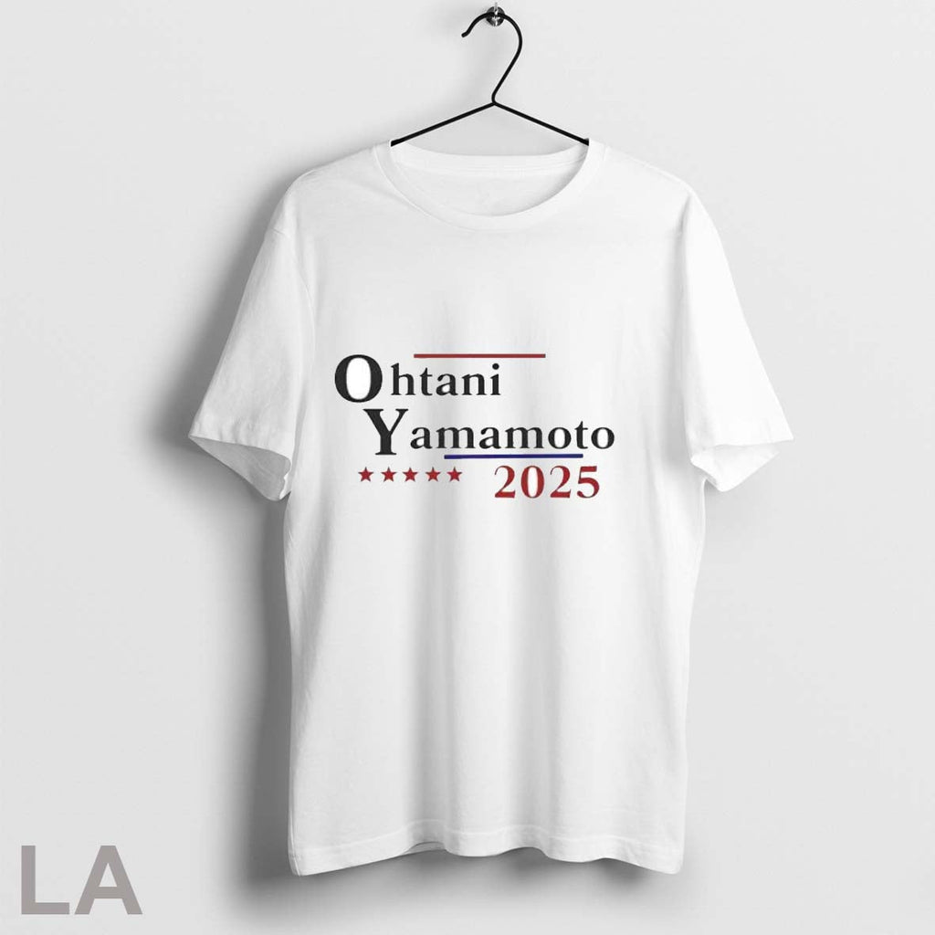 Dodgers Ohtani Yamamoto 2025 - Adult & Kids T-Shirts, Sweatshirts & Hoodies apparel design preview 1