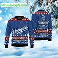 Dodgers World Series Ugly Christmas Sweater - Holiday Gift product image