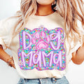 Dog Mama Preppy Mom Flower Life Coquette Mother - Adult & Kids T-Shirts, Sweatshirts & Hoodies apparel design preview 1