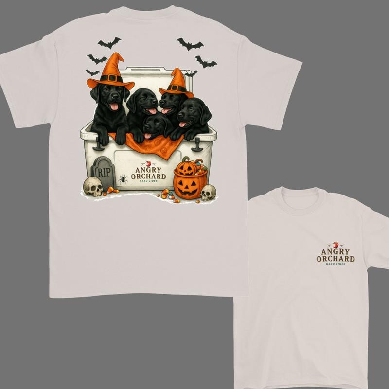Dogs Beer Halloween Black Labrador Cute Dog Perfect - Adult & Kids T-Shirts, Sweatshirts & Hoodies apparel design preview 1