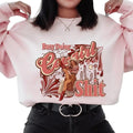 Doing Cowgirl Sh*T Comfortable Cotton Western Casual - Adult & Kids T-Shirts, Sweatshirts & Hoodies apparel design preview 1