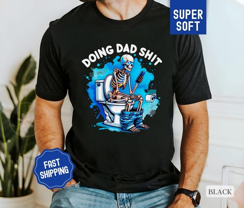 Doing Dad Shit Funny Child Soft Cotton - Adult & Kids T-Shirts, Sweatshirts & Hoodies apparel design preview 1