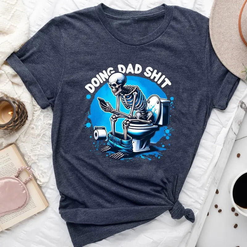 Doing Dad Shit Funny Life Retro Father Cool - Adult & Kids T-Shirts, Sweatshirts & Hoodies apparel design preview 1