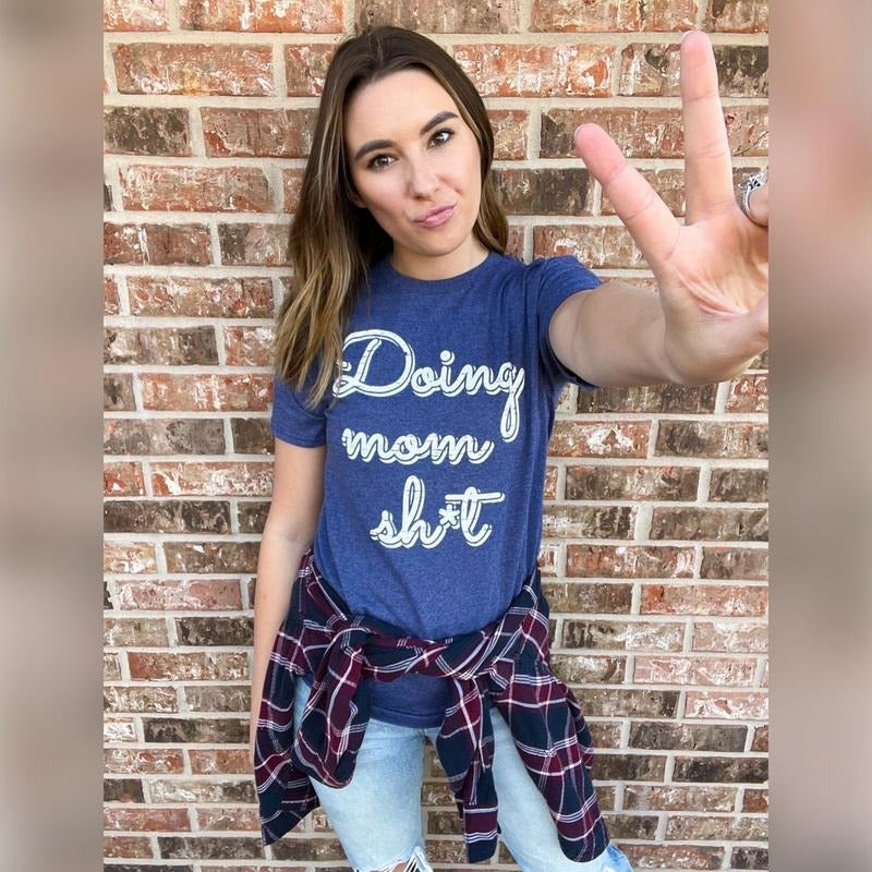 Doing Mom Sh*T - Adult & Kids T-Shirts, Sweatshirts & Hoodies apparel design preview 1