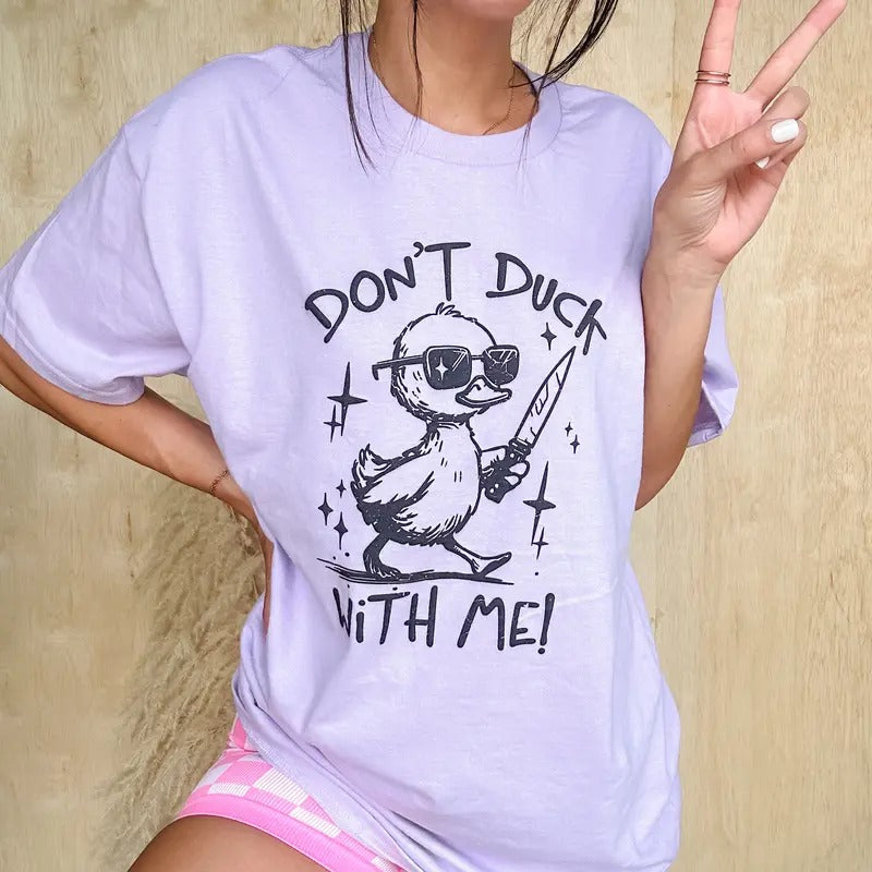 Don'T Duck Me - Adult & Kids T-Shirts, Sweatshirts & Hoodies apparel design preview 1