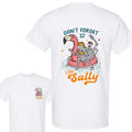 Don'T Forget Stay Salty Skeleton Two Sided Beach - Adult & Kids T-Shirts, Sweatshirts & Hoodies apparel design preview 1