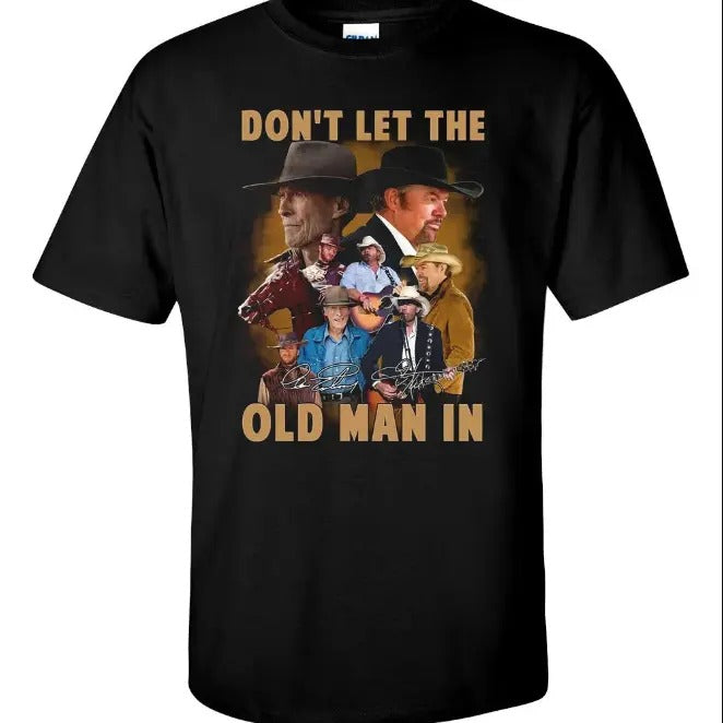 Don'T Let Old Man Clint Eastwood Tobyyyy Keithh - Adult & Kids T-Shirts, Sweatshirts & Hoodies apparel design preview 1