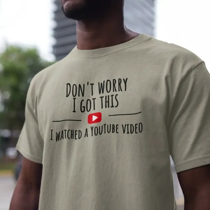 Don'T Worry I Got This Watched Video Vintage Funny - Adult & Kids T-Shirts, Sweatshirts & Hoodies apparel design preview 1