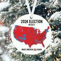 Donald Trump Election Results Map Ornament - Adult & Kids T-Shirts, Sweatshirts & Hoodies apparel design preview 1