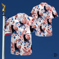 Donald Trump Fist Pump Hawaiian 2024 Still Standing - Adult & Kids T-Shirts, Sweatshirts & Hoodies apparel design preview 1