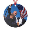 Donald Trump Viral Photo Keepsake Ornament Fight Back - Adult & Kids T-Shirts, Sweatshirts & Hoodies apparel design preview 1