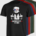 Donald Trumpp Arrest This Funny 2024 Elections Full - Adult & Kids T-Shirts, Sweatshirts & Hoodies apparel design preview 1