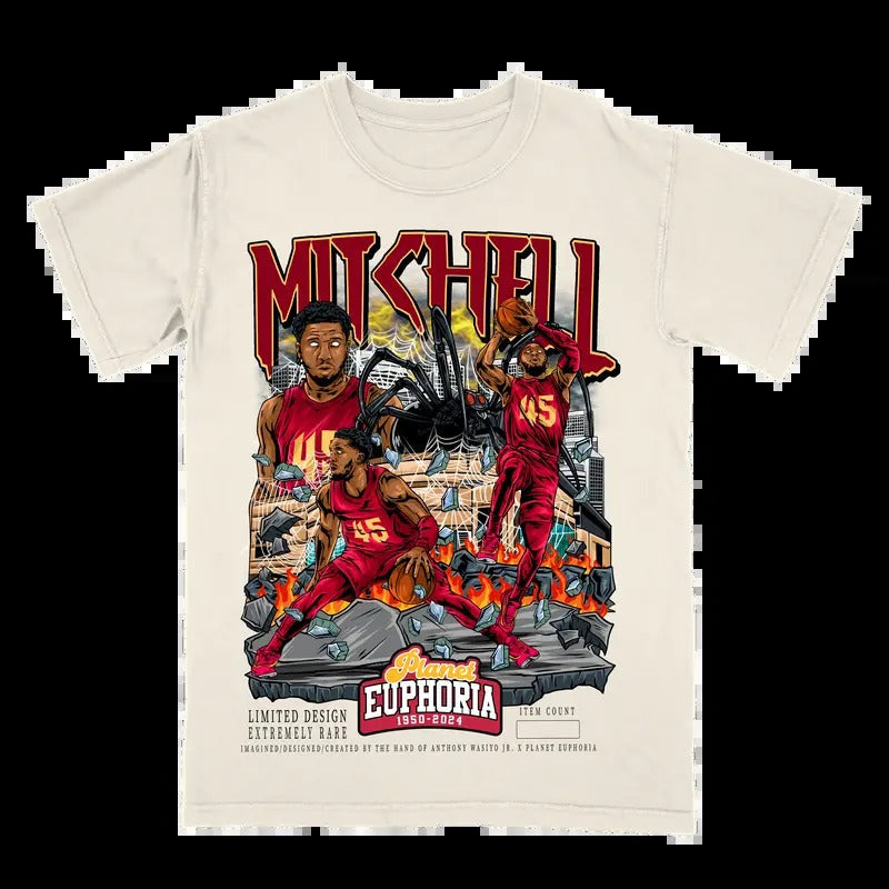 Donovan Mitchell Soft Comfortable T Shirtstyle{N002}2 - Adult & Kids T-Shirts, Sweatshirts & Hoodies apparel design preview 1
