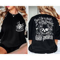 Dont Be Part Problem Whole Two Sides Skeleton Skull - Adult & Kids T-Shirts, Sweatshirts & Hoodies apparel design preview 1