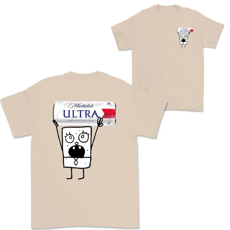 Doodlebob Michelob Ultra EsDoodlebob Essential 2 - Adult & Kids T-Shirts, Sweatshirts & Hoodies apparel design preview 1