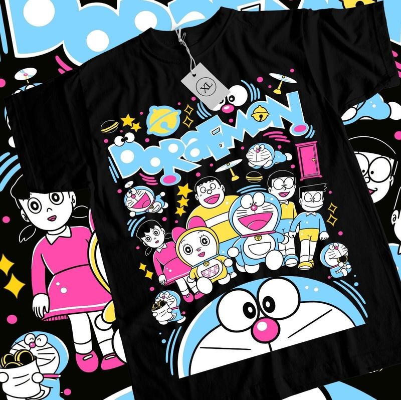 Doraemon S 4XL Nobi Shizuka Gian Dorami Suneo Girl - Adult & Kids T-Shirts, Sweatshirts & Hoodies apparel design preview 1