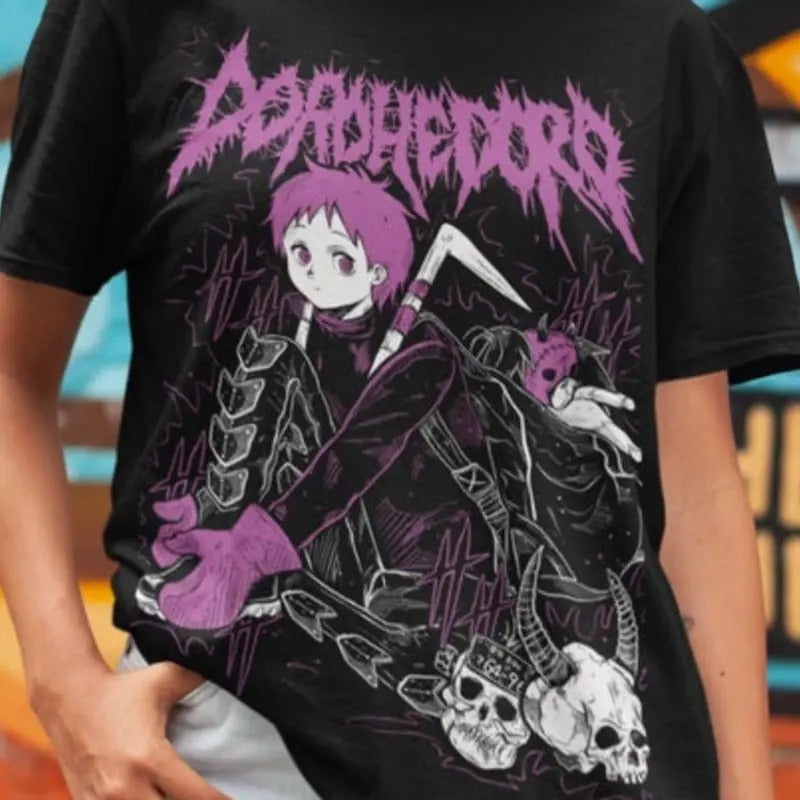 Dorohedoro Doro Anime Goth Gyoza Kaiju Top Ebisu - Adult & Kids T-Shirts, Sweatshirts & Hoodies apparel design preview 1