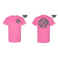 Double Monogram Black Checkered Gildan Short Sleeve - Adult & Kids T-Shirts, Sweatshirts & Hoodies apparel design preview 1