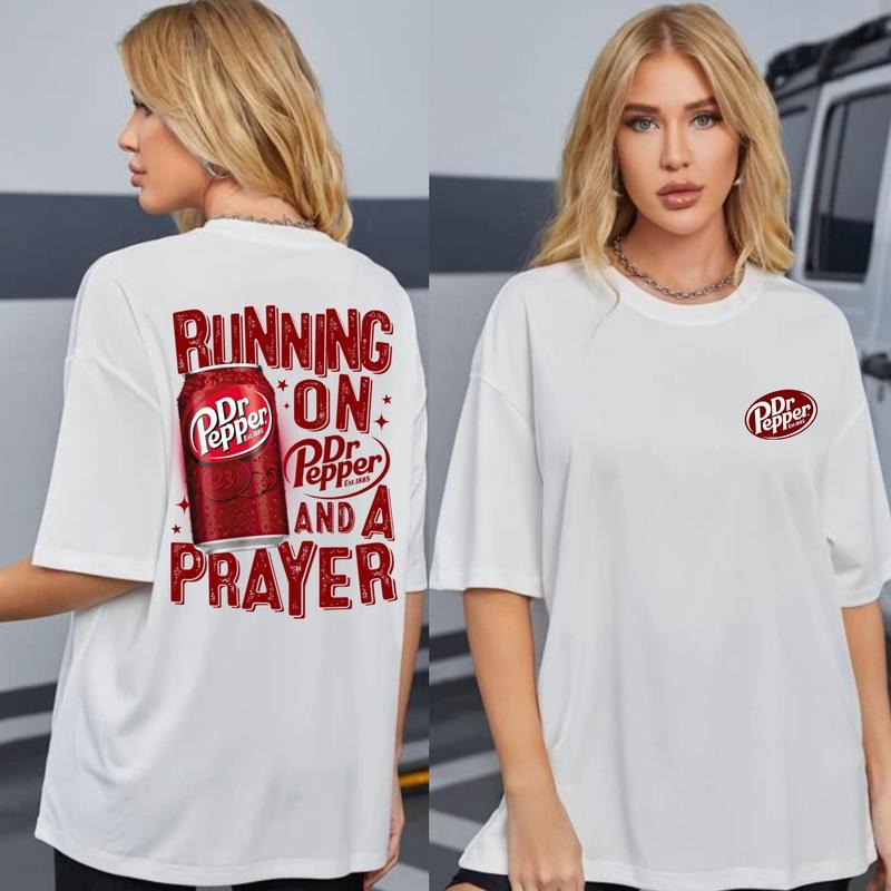 Dr Pepper 2 Sides Shirtstyle{N002}2 - Adult & Kids T-Shirts, Sweatshirts & Hoodies apparel design preview 1