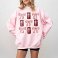 Dr Pepper Coquette Bow Pink Retro Soda Love One - Adult & Kids T-Shirts, Sweatshirts & Hoodies apparel design preview 1