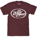 Dr Pepper Distressed Oval Logo Big Tall Red - Adult & Kids T-Shirts, Sweatshirts & Hoodies apparel design preview 1