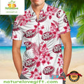Dr Pepper Hawaiian Hibiscus Print - Adult & Kids T-Shirts, Sweatshirts & Hoodies apparel design preview 1