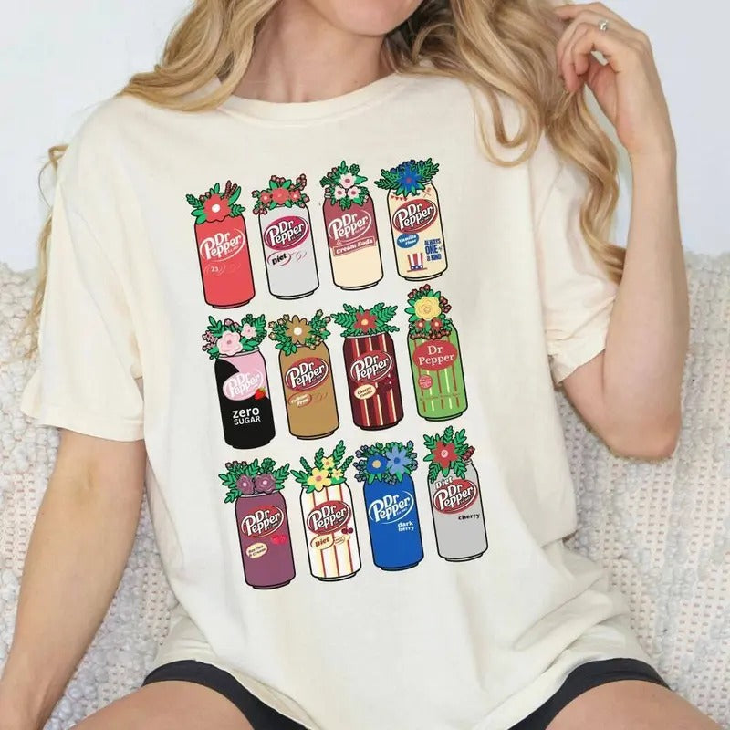 Dr Pepper Can Soda Unique Soft - Adult & Kids T-Shirts, Sweatshirts & Hoodies apparel design preview 1