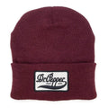 Dr Pepper Trademark Logo Beanie Burgundy - Adult & Kids T-Shirts, Sweatshirts & Hoodies apparel design preview 1
