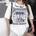 Dragon Book Comfort Colors Bookworm Reading Lover - Adult & Kids T-Shirts, Sweatshirts & Hoodies apparel design preview 1