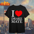 Drake Maye New England I Heart - Adult & Kids T-Shirts, Sweatshirts & Hoodies apparel design preview 1