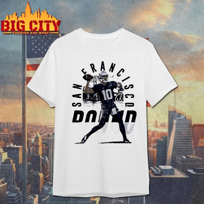Drake Maye New England San Francisco Bound Signature - Adult & Kids T-Shirts, Sweatshirts & Hoodies apparel design preview 1