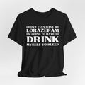 DrinkMyself Sleep LorazepamWhite Lotus Season 3 Meme - Adult & Kids T-Shirts, Sweatshirts & Hoodies apparel design preview 1