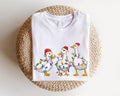 Duck Lights Santa Goose Funny Lover Xmas Fame Animal - Adult & Kids T-Shirts, Sweatshirts & Hoodies apparel design preview 1