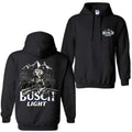 Duck Hunting Busch Light Retro Dog Print Double Sided - Adult & Kids T-Shirts, Sweatshirts & Hoodies apparel design preview 1