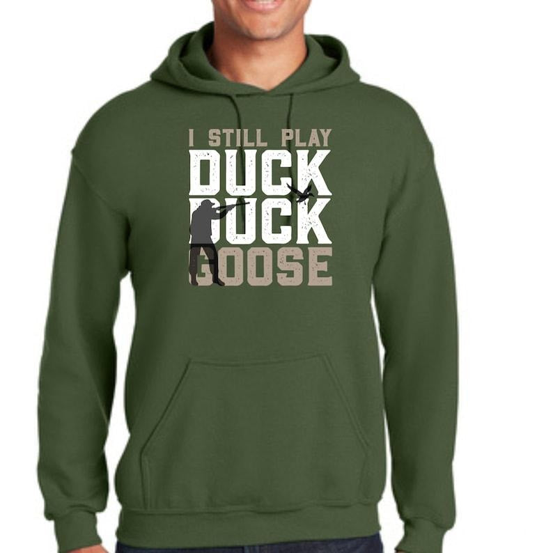Duck Hunting Hunter Goose - Adult & Kids T-Shirts, Sweatshirts & Hoodies apparel design preview 1
