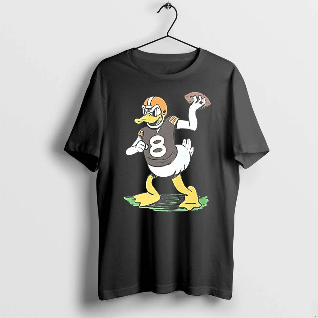 Duck Qb Dillon Gabriel Cleveland Browns Football - Adult & Kids T-Shirts, Sweatshirts & Hoodies apparel design preview 1