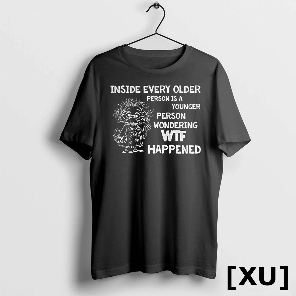 Duck Inside Every Older Person Is A Younger Wondering - Adult & Kids T-Shirts, Sweatshirts & Hoodies apparel design preview 1