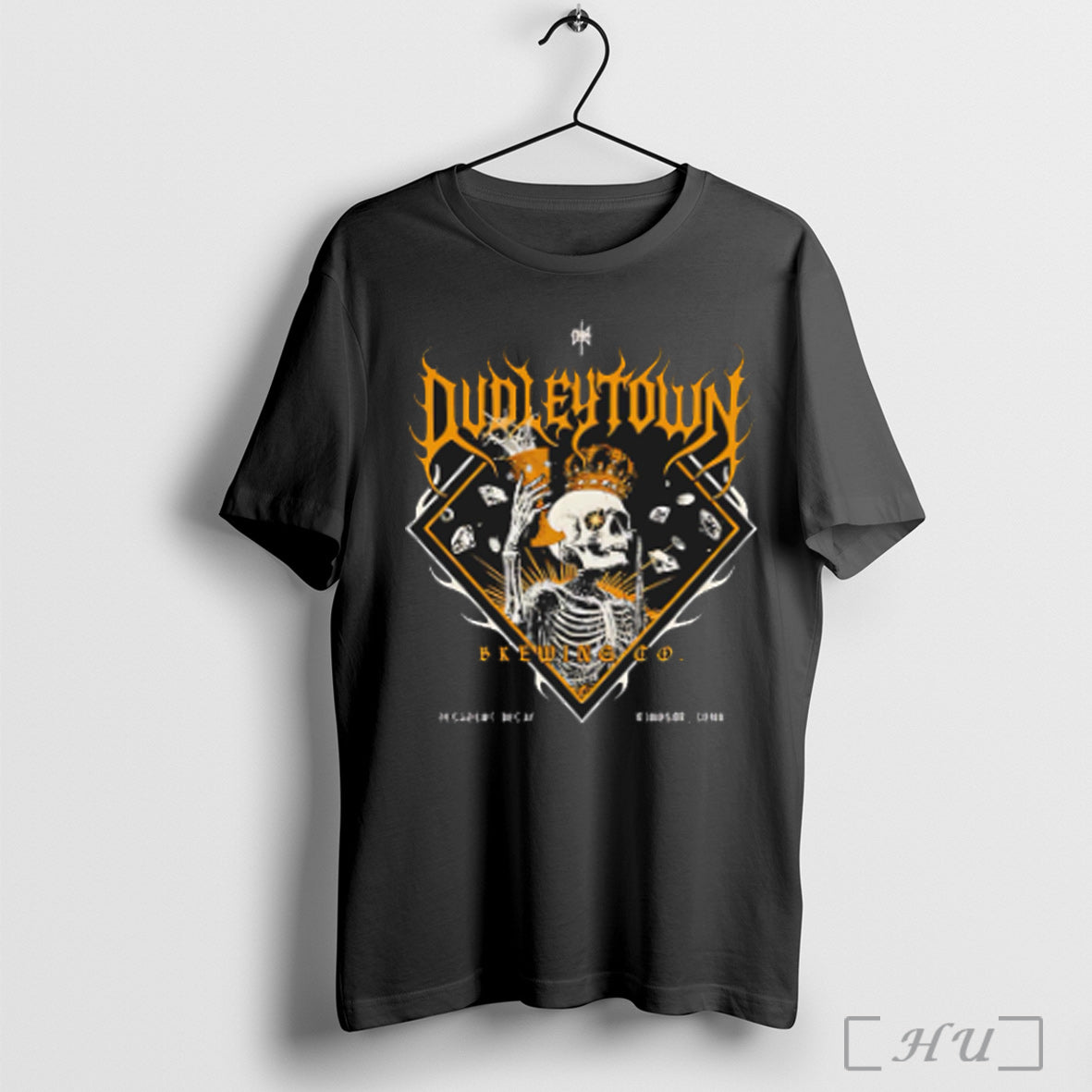 Dudleytown Brewing King Skeleton - Adult & Kids T-Shirts, Sweatshirts & Hoodies apparel design preview 1