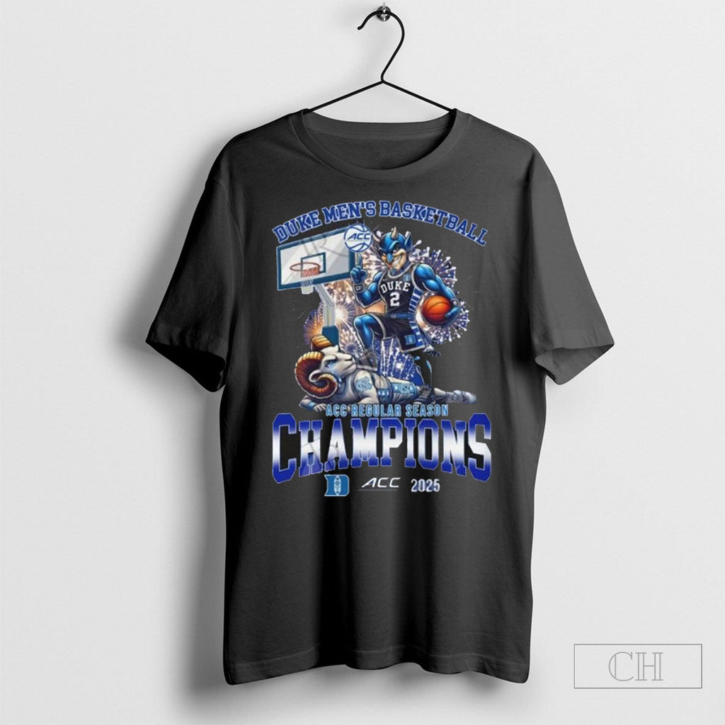 Duke Mens Basketball Acc Regular Season Champions - Adult & Kids T-Shirts, Sweatshirts & Hoodies apparel design preview 1