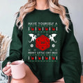 Dungeon Dragons Dnd Have Yourself Little Merry Crit - Adult & Kids T-Shirts, Sweatshirts & Hoodies apparel design preview 1