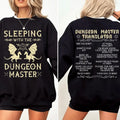 Dungeonn Master Two Sides Sleeping Dm Dnd Dungeonss - Adult & Kids T-Shirts, Sweatshirts & Hoodies apparel design preview 1