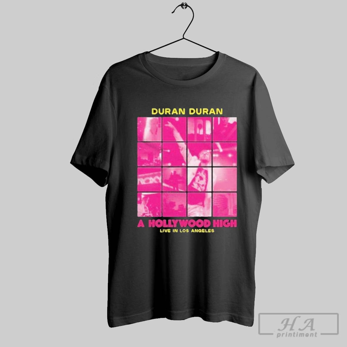 Duran A Hollywood High Live In Los Angeles - Adult & Kids T-Shirts, Sweatshirts & Hoodies apparel design preview 1