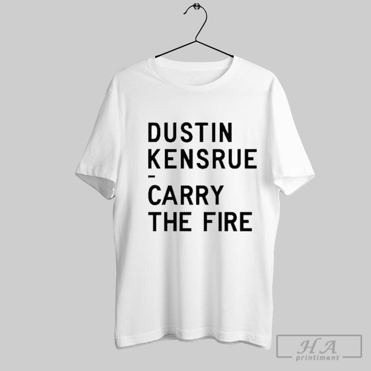 Dustin Kensrue Carry The Fire - Adult & Kids T-Shirts, Sweatshirts & Hoodies apparel design preview 1