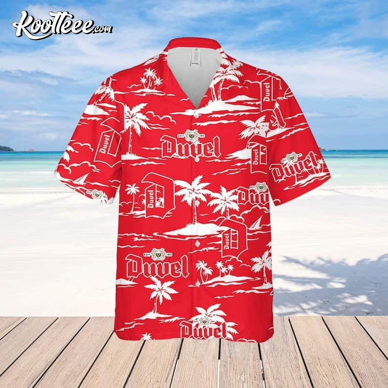 Duvel Beer For Summer Lovers Hawaiian - Adult & Kids T-Shirts, Sweatshirts & Hoodies apparel design preview 1